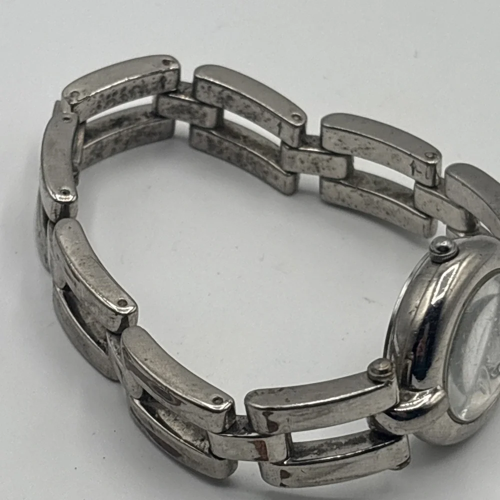 Fossil F2 Women's Watch Silver Link Band Es-8875‎